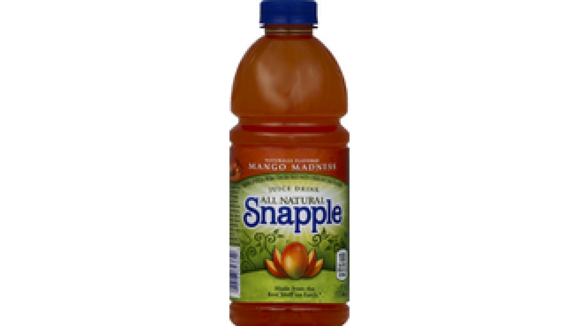 Snapple All Natural Mango Madness Fruit Drink (32 oz)