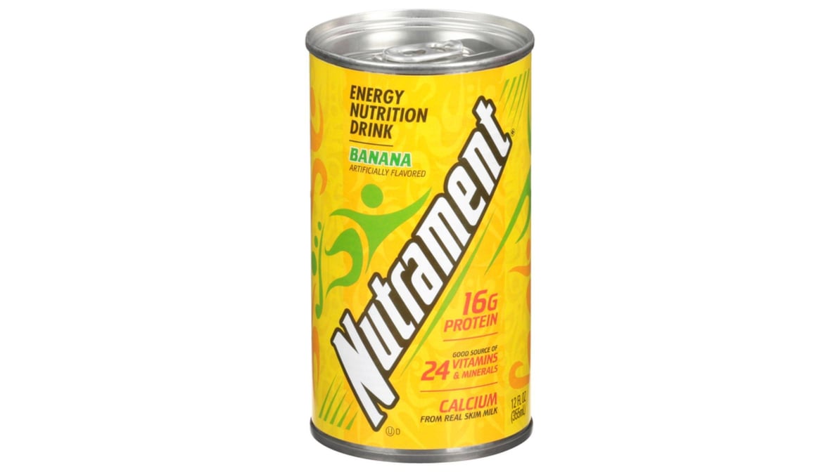 Nutrament Banana Nutrition Energy Drink Can (12 oz)