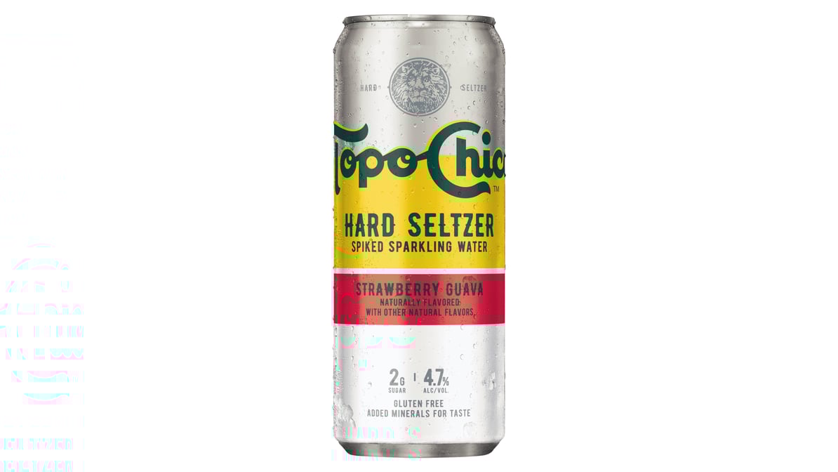 Topo Chico Strawberry Guava Hard Seltzer Can (24 oz)