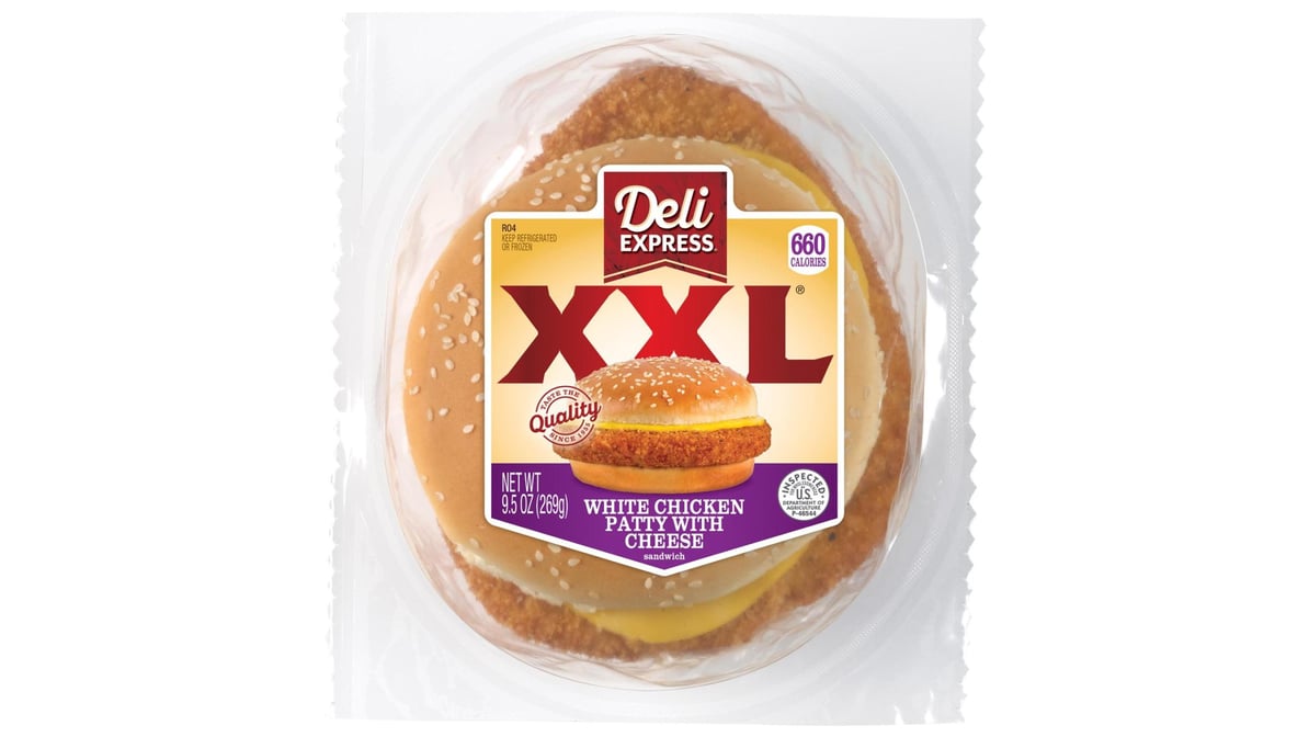 Deli Express XXL Chicken With Cheese Burrito (9.5 oz)