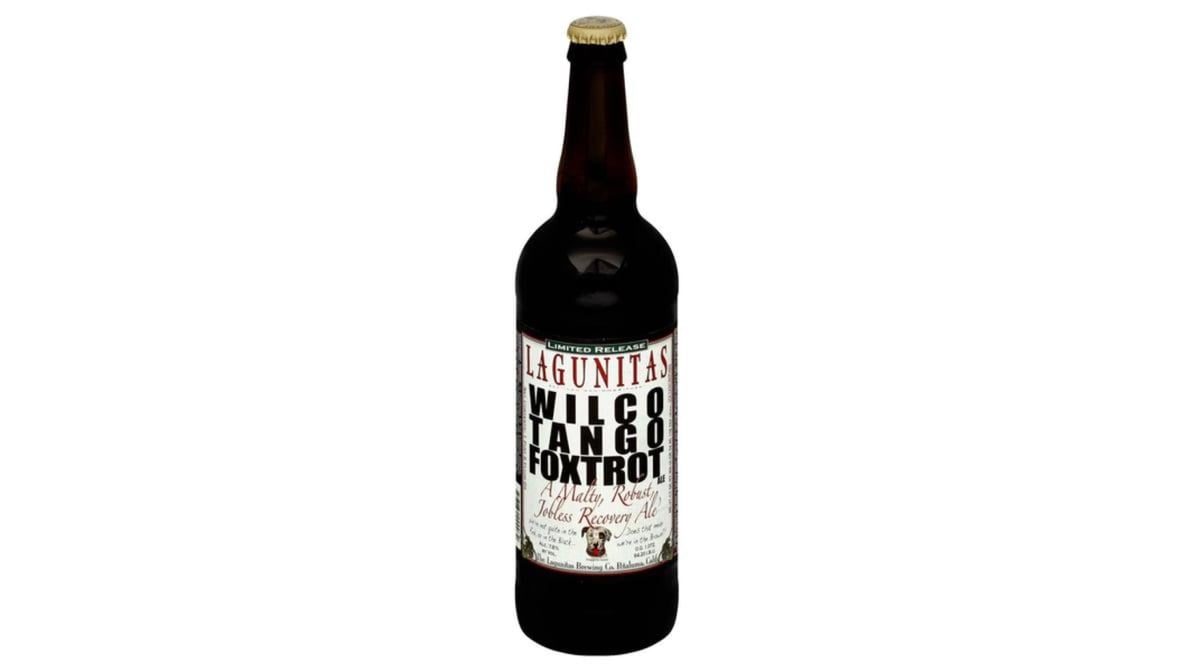 Lagunitas Brewing Company Wilco Tango Foxtrot Ale Bottle (22 oz)