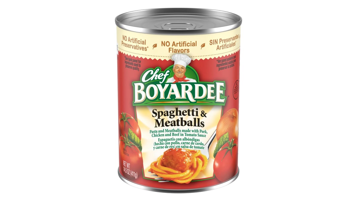 Chef Boyardee Spaghetti & Meatballs (14.5 oz)