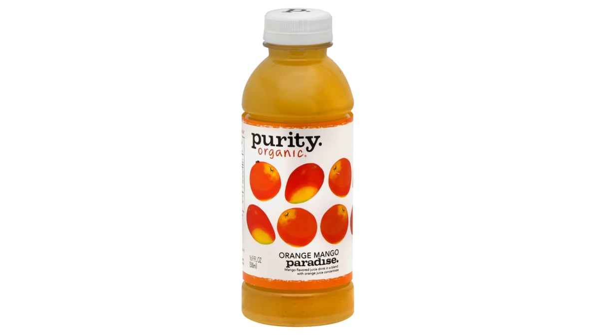 Purity Organic Juice Orange Mango Paradise (16.9 oz)