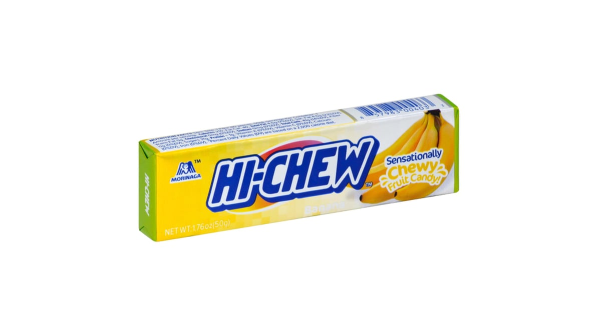 Hi-Chew Banana Chewy Fruit Candy (1.76 oz)