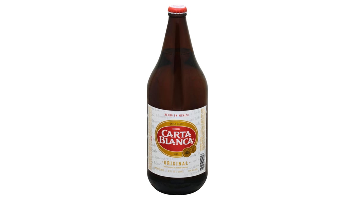 Carta Blanca Lager Bottle (32 oz)