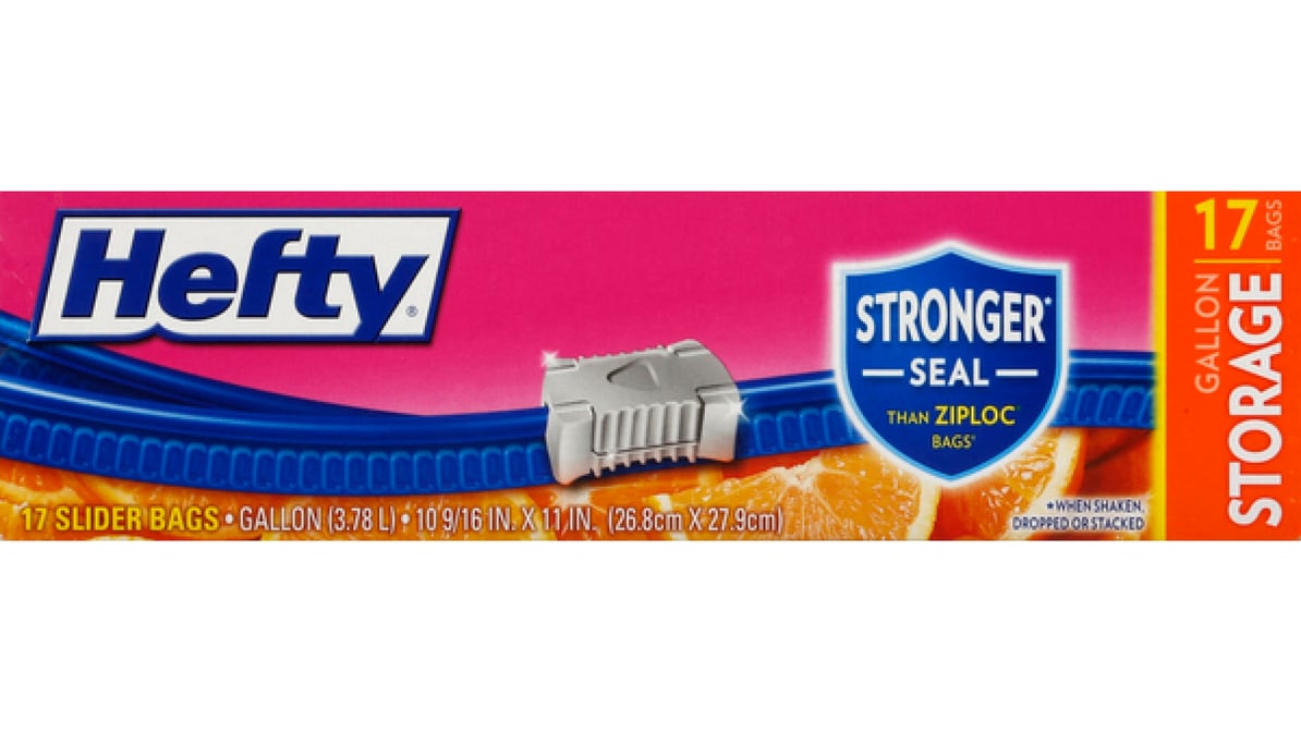 Hefty Slider Bags (17 ct)