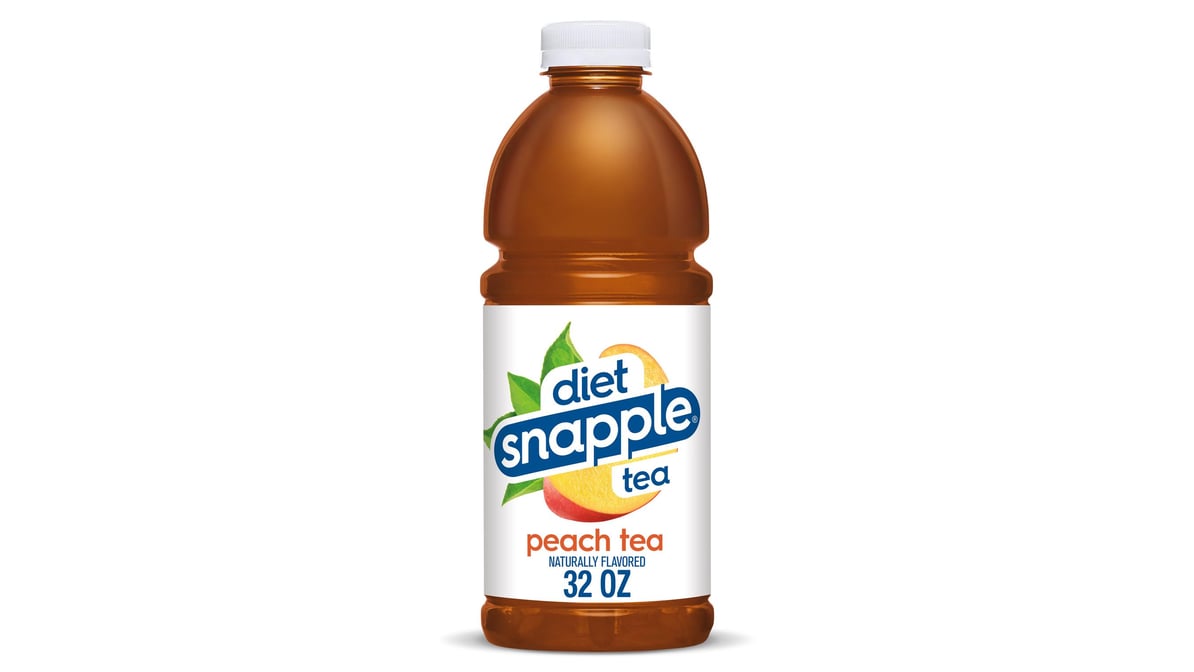 Snapple Diet Peach Tea Bottle (32 oz)