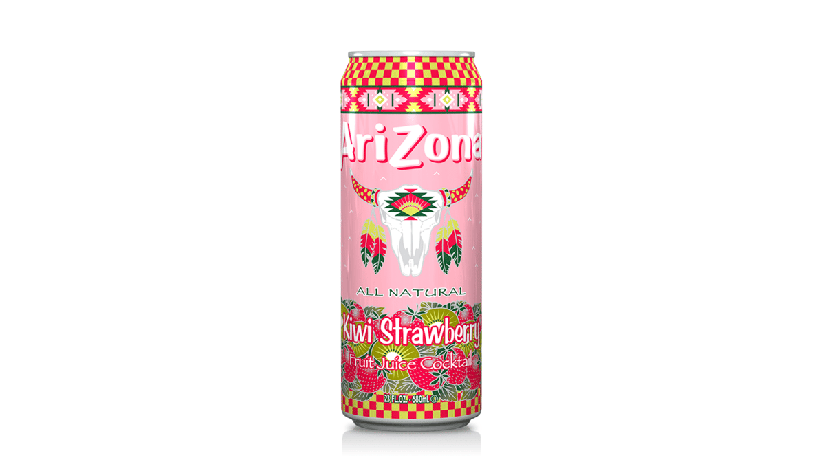 AriZona Kiwi Strawberry Fruit Juice Cocktail Can (22 oz)