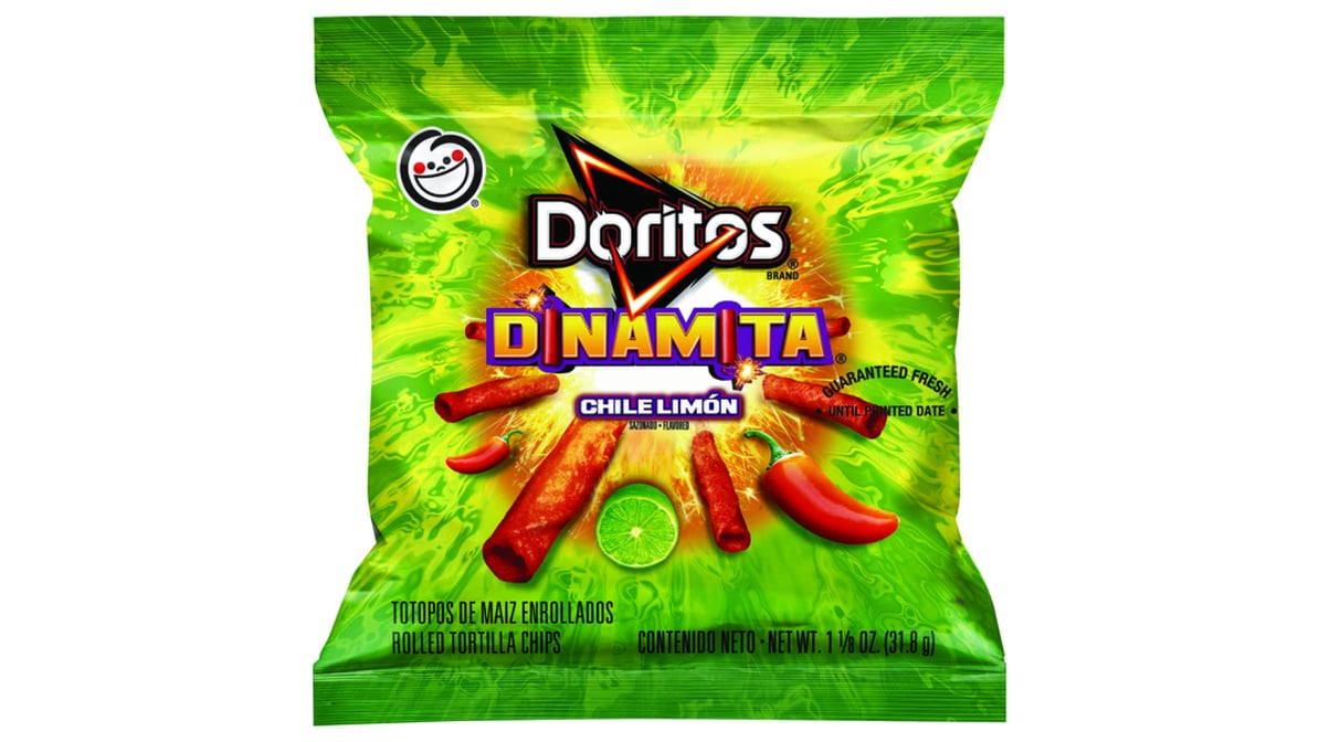 Doritos Dinamita Rolled Chile Limon Flavored Tortilla Chips (1.125 oz)