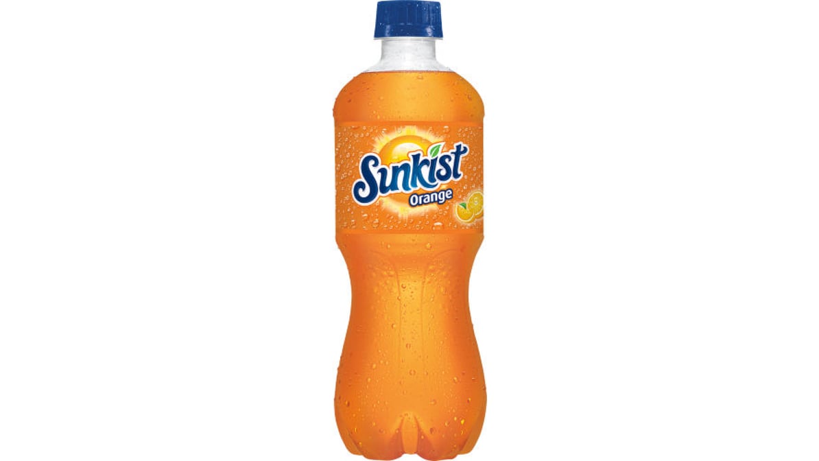 Sunkist Orange Soda Bottle (12 oz)