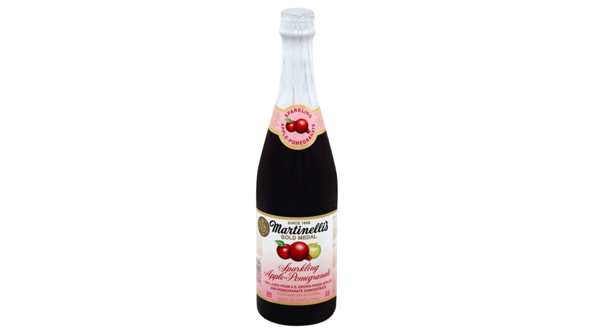Martinelli's 100% Juice Sparkling Apple Pomegranate (25.4 oz)