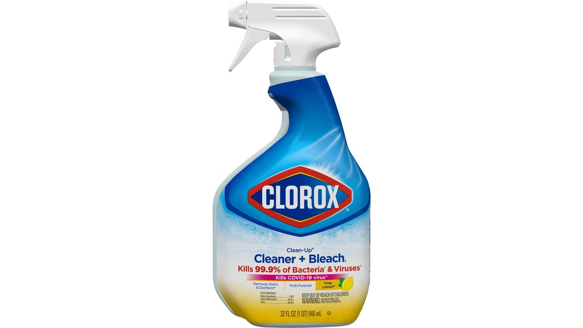 Clorox Clean-Up All-Purpose Crisp Lemon Cleaner with Bleach Spray (32 oz)