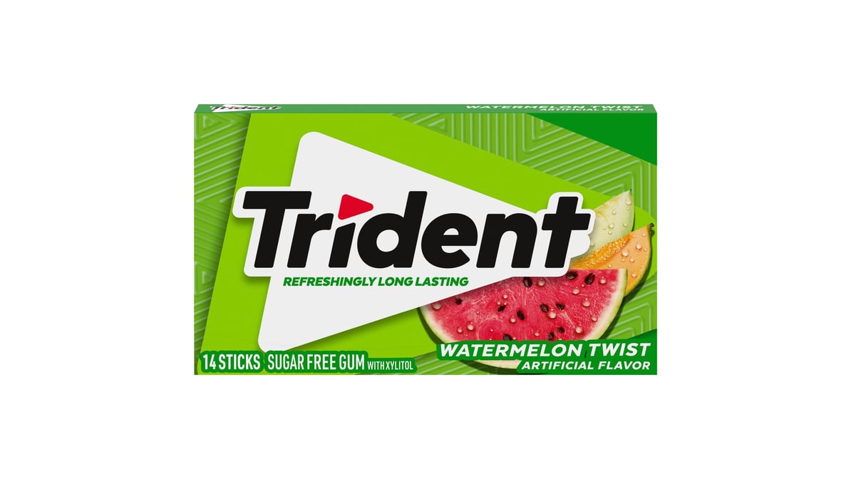 Trident Sugar Free Watermelon Twist Gum (14 ct)
