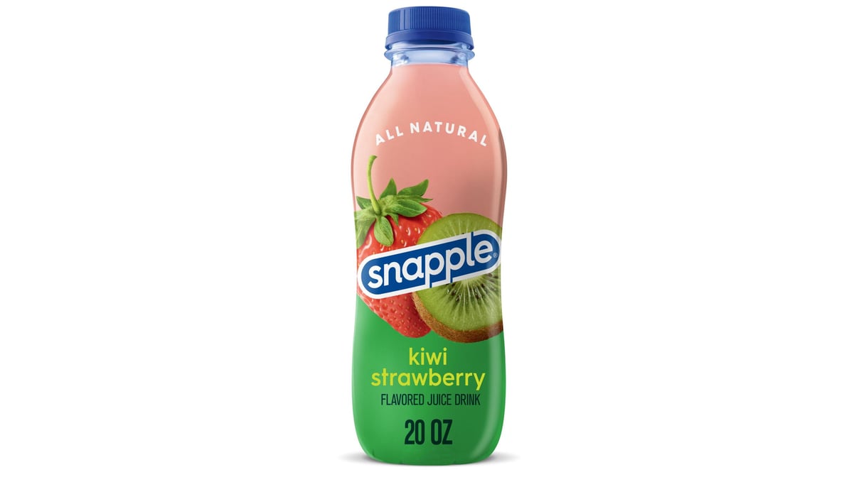 Snapple Kiwi Strawberry Juice Drink Bottle (20 oz)