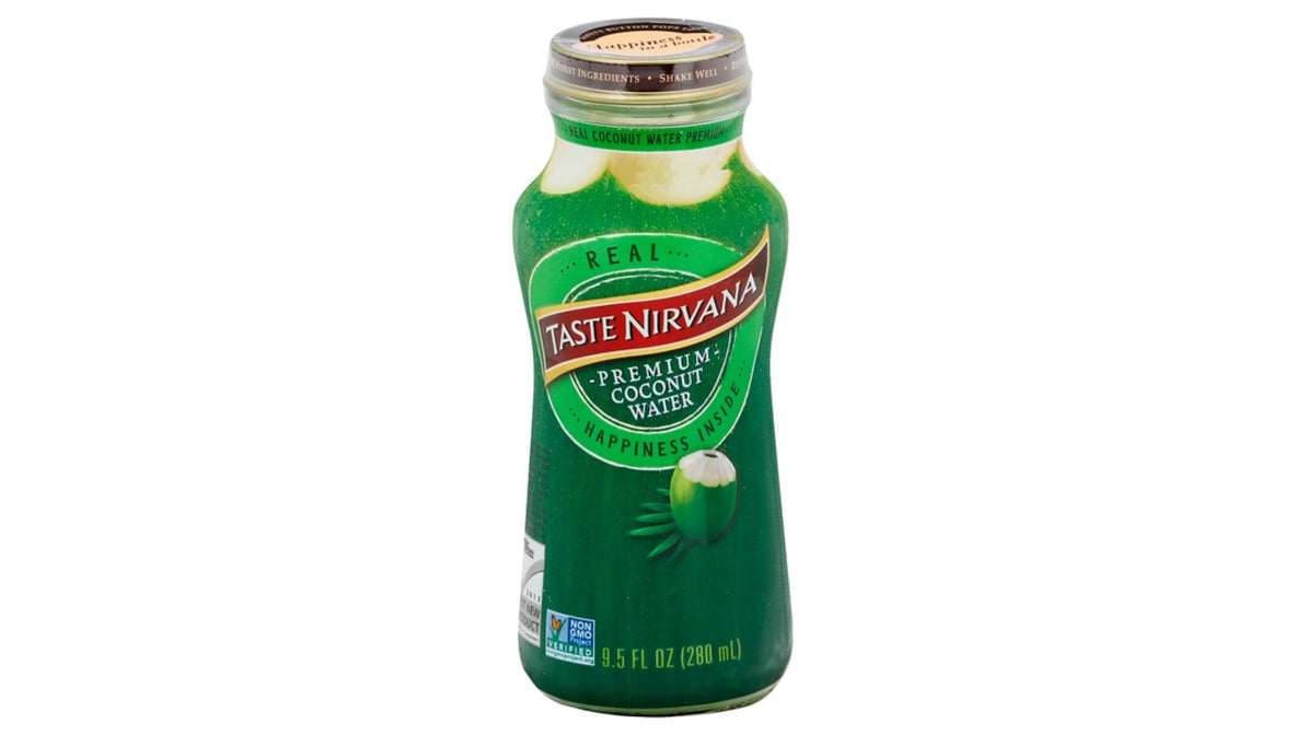 Taste Nirvana Real Coconut Water Bottle (9.5 oz)