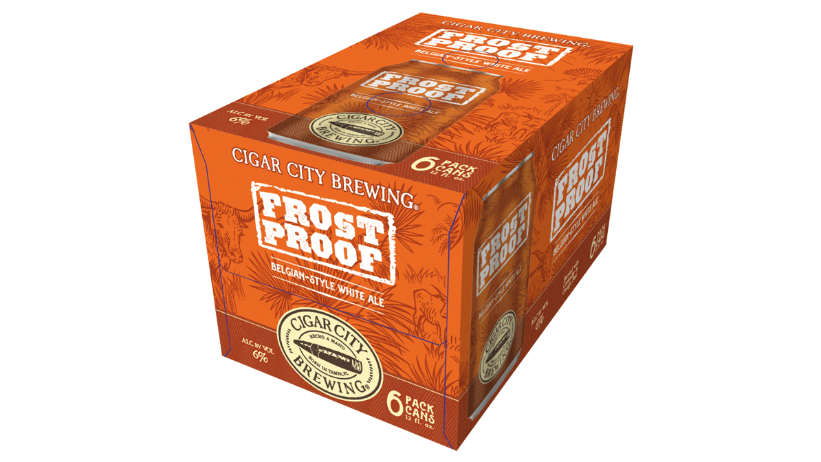Cigar City Brewing Frost Proof Belgian-Style White Ale Cans (12 oz x 6 ct)
