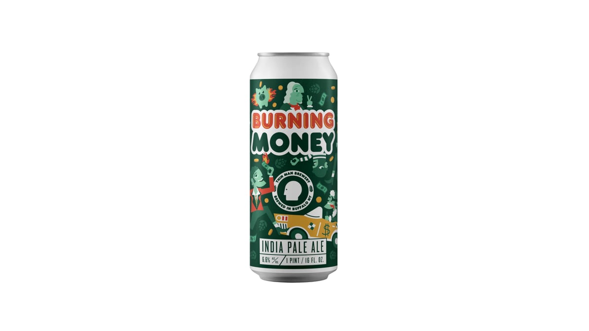 Thin Man Burning Money IPA Can (16 oz)