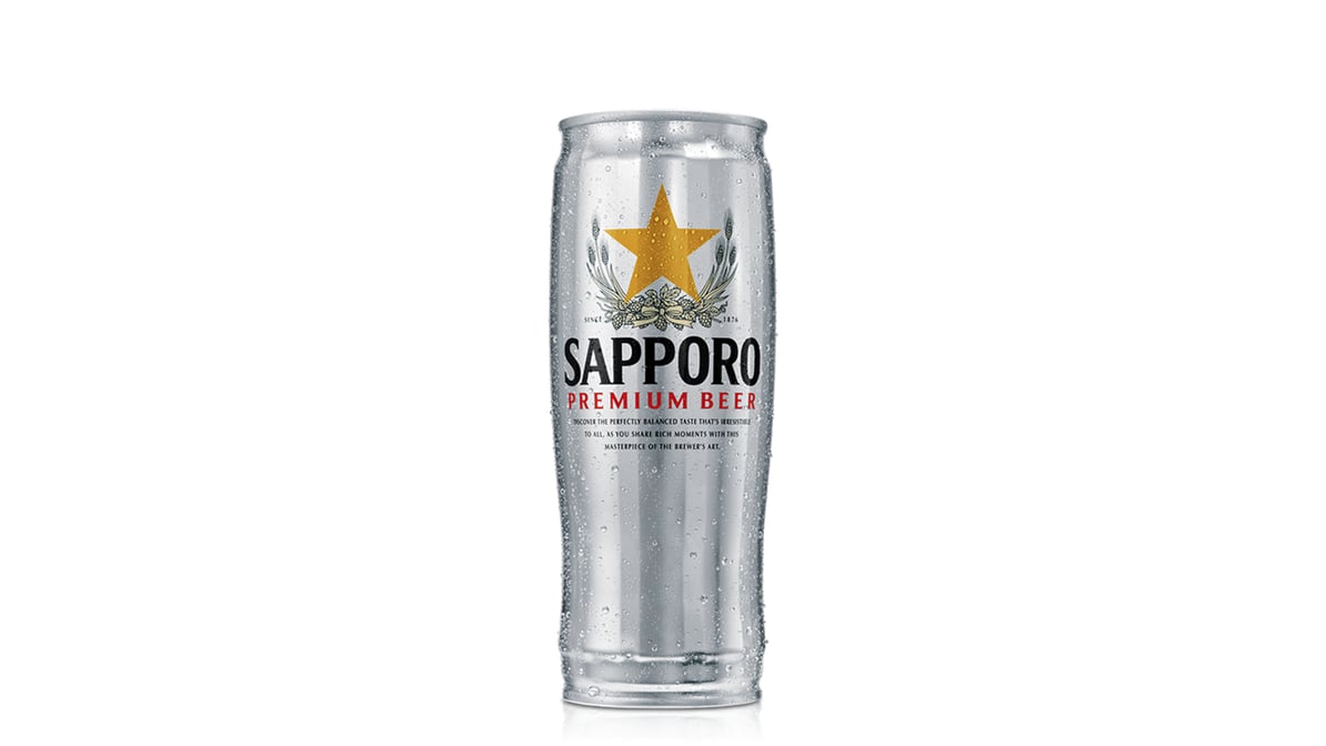 Sapporo Premium Beer Can (12 oz)