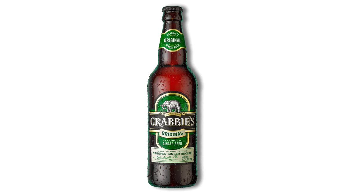 Crabbie's Alcoholic Original Ginger Beer Bottle (11.2 oz)