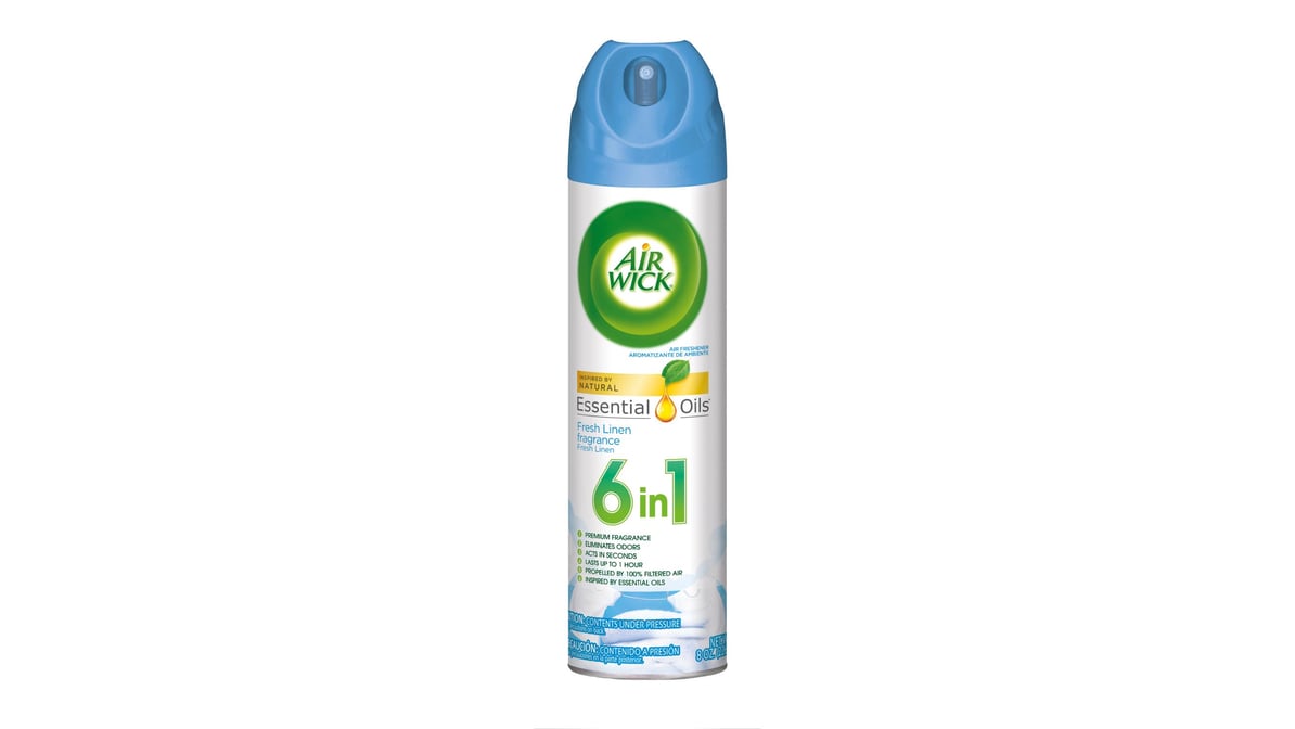 Air Wick Fresh Linen Air Freshener Room Spray (8 oz)