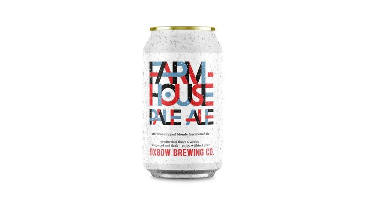 Oxbow Farmhouse Pale Ale Can (12 oz)