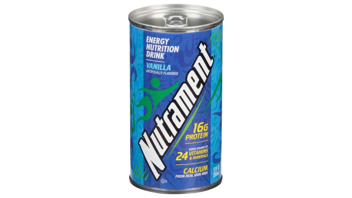 Nutrament Vanilla Nutrition Energy Drink Can (12 oz)