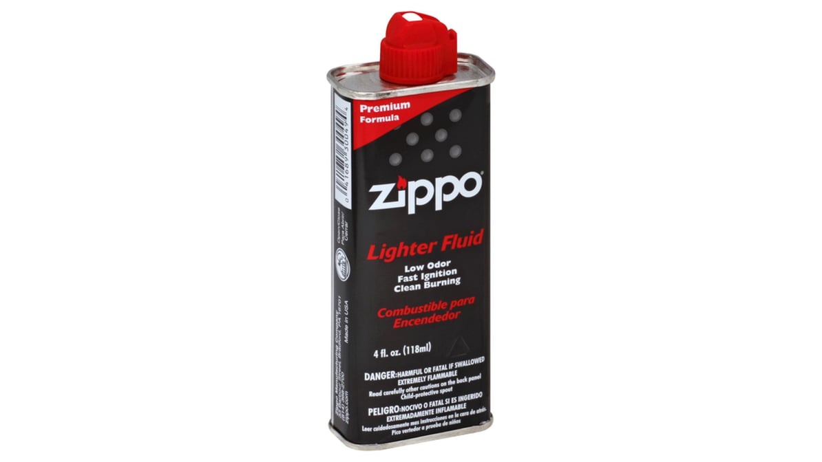 Zippo Premium Lighter Fluid Black (4 oz)