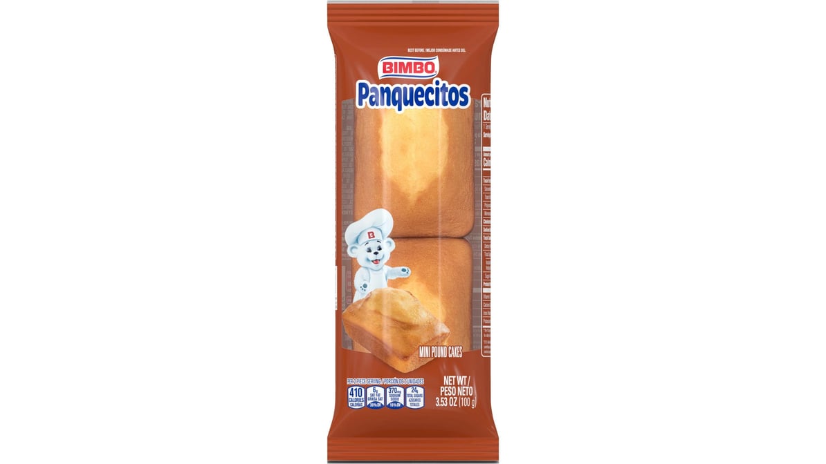 Bimbo Panquecitos Mini Pound Cakes (3.5 oz)