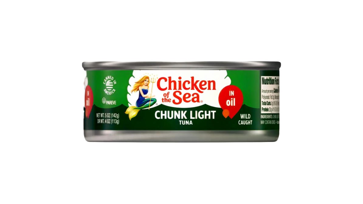 Chicken of the Sea Chunk Light Tuna in Oil (5 oz)
