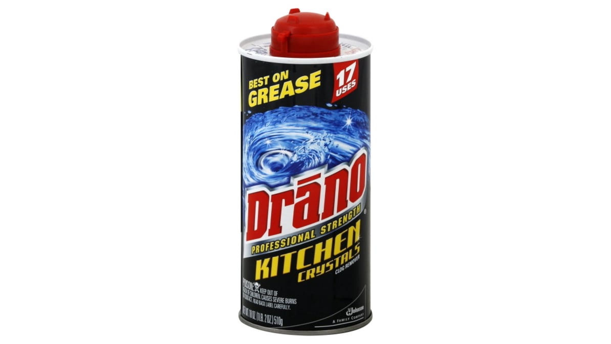 Drano Professional Strength Kitchen Crystals Remover (18 oz)
