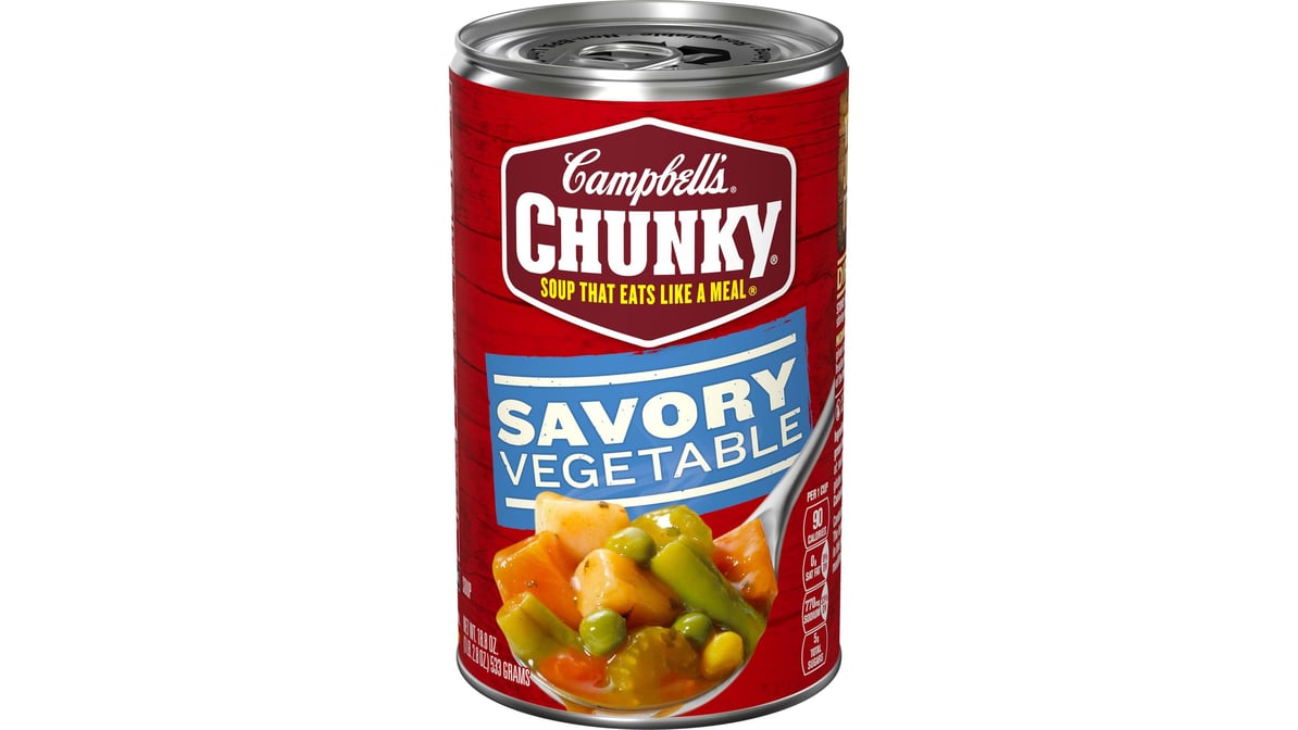 Campbell's Chunky Savory Vegetable Soup (18.8 oz)