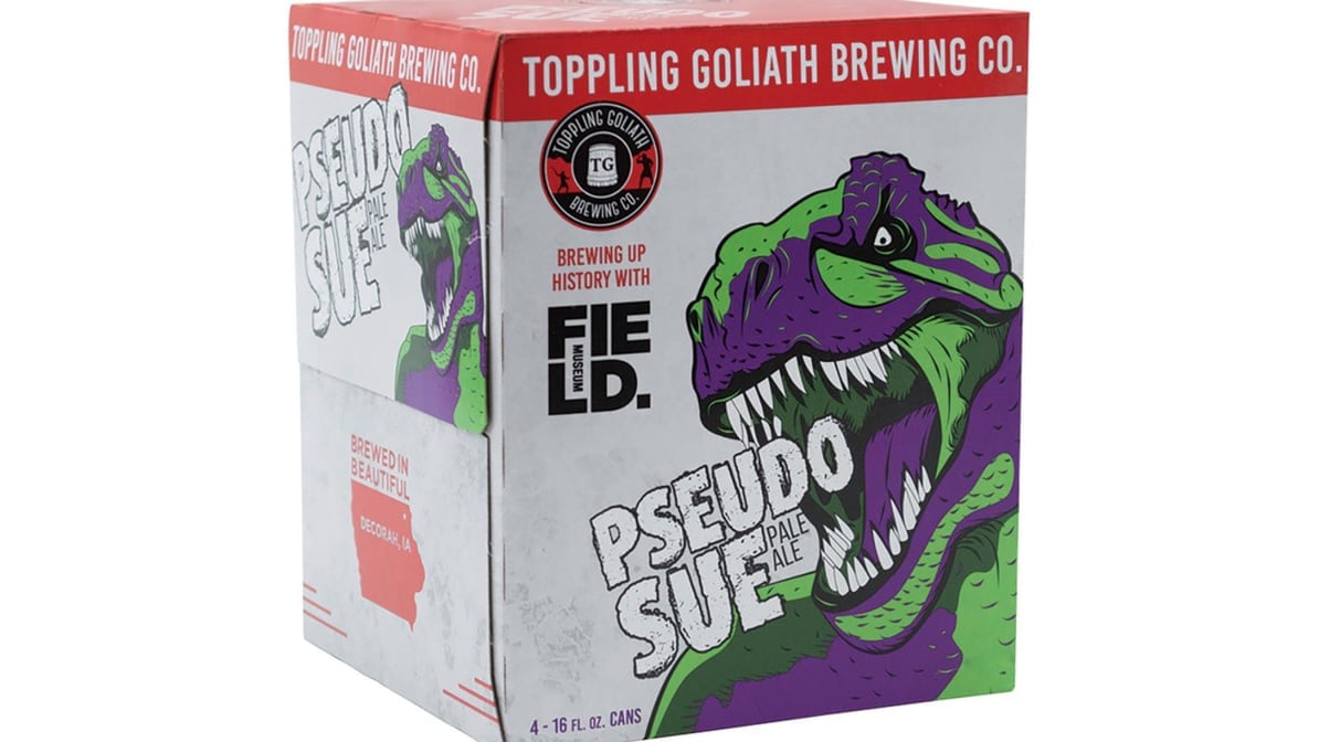 Toppling Goliath Pseudo Sue Pale Ale Cans (16 oz x 6 ct)