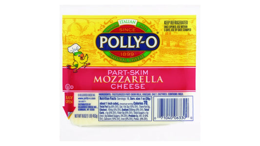 Polly O Part-Skim Mozzarella Cheese (16 oz)