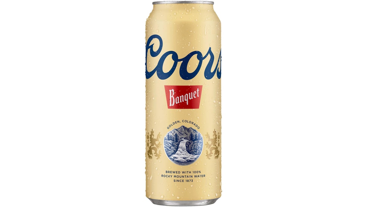 Coors Banquet Lager Can (24 oz)