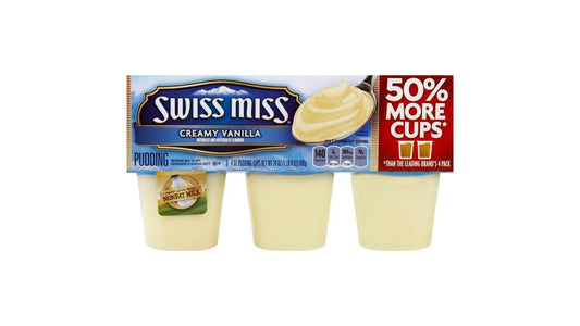 Swiss Miss Creamy Vanilla Pudding Cups (4 oz x 6 ct)