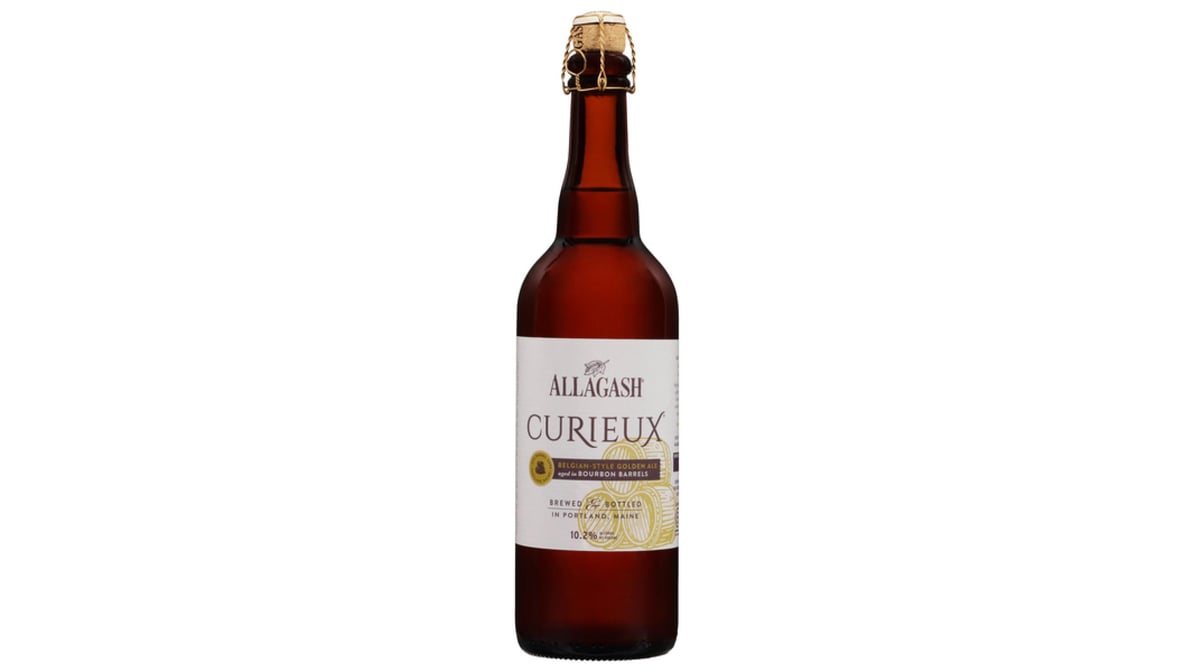 Allagash Brewing Company Curieux Belgian Style Golden Ale Bottle (25.4 oz)