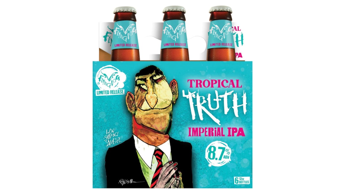 Flying Dog Imperial IPA Tropical Truth Bottle (12 oz x 6 ct)