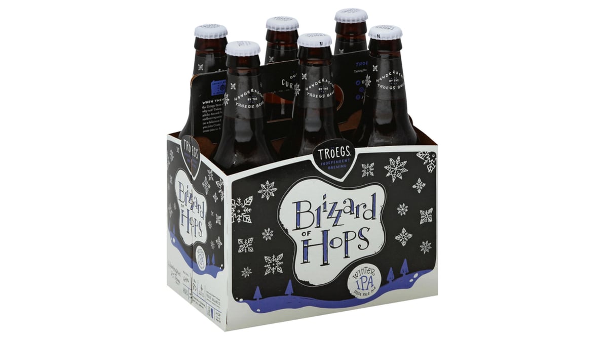 Troegs Independent Brewing IPA Blizzard of Hops Bottle (12 oz x 6 ct)
