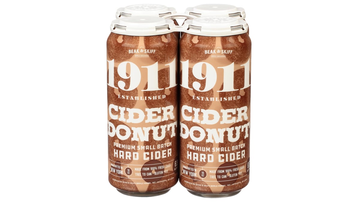1911 Established Hard Cider Donut Cans (16 oz x 4 ct)