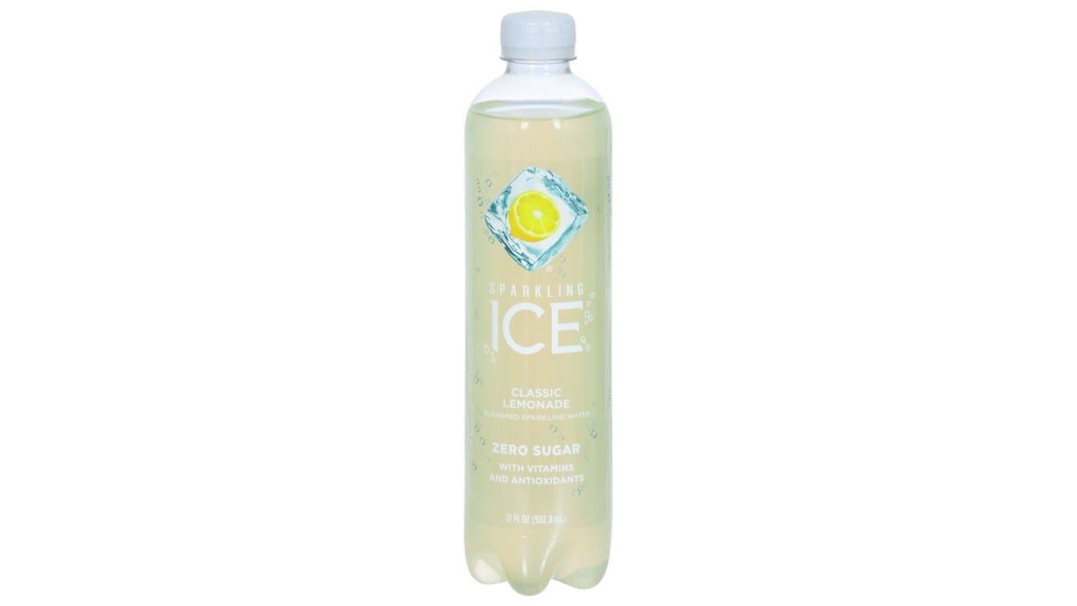 Sparkling Ice Zero Sugar Classic Lemonade Water Bottle (17 oz)