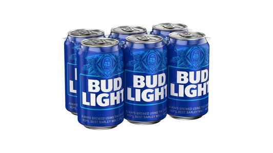 Bud Light Beer Cans (12 oz x 6 ct)