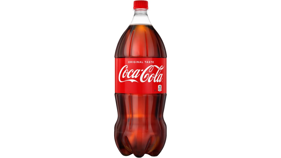 Coke Cola Soda Bottle (2 L)