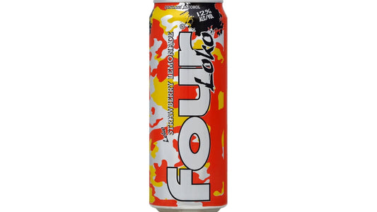 Four Loko Strawberry Lemonade Malt Beverage Cans (23.5 oz)