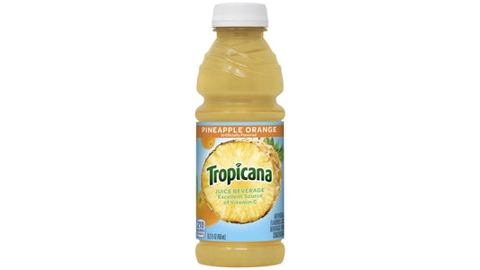 Tropicana Pineapple Orange Flavored Juice Beverage Bottle (15.2 oz)