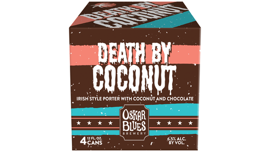 Oskar Blues Brewery Death By Coconut Chocolate Irish Porter Cans (12 oz x 4 ct)