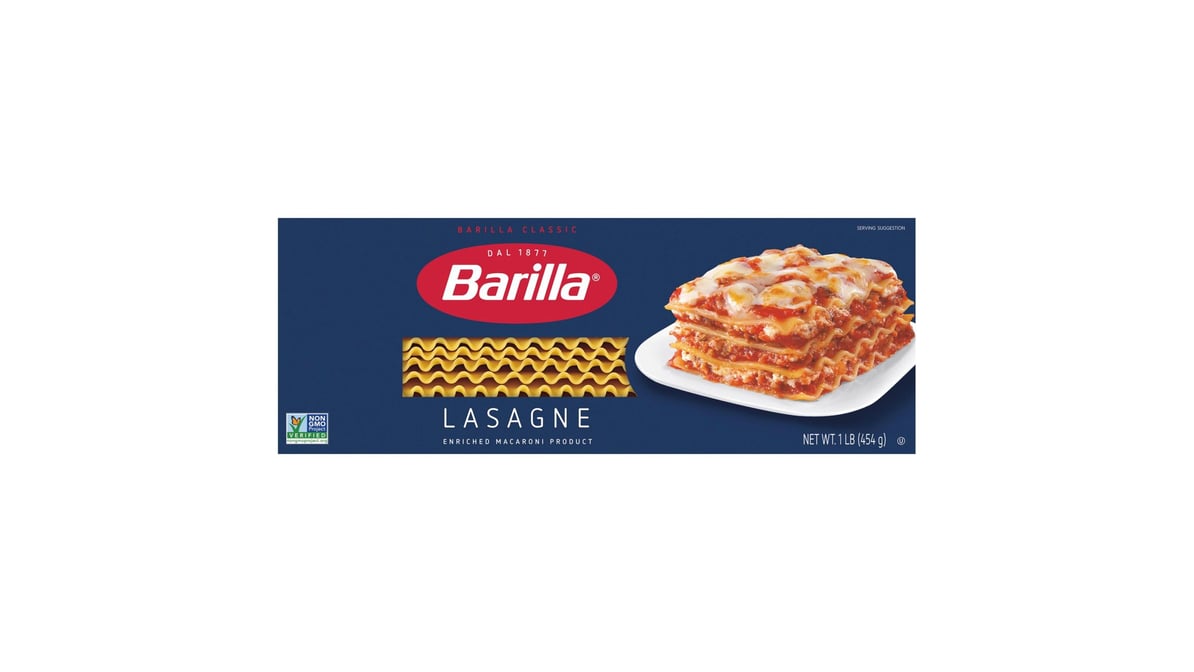 Barilla Lasagne Pasta (1 lb)