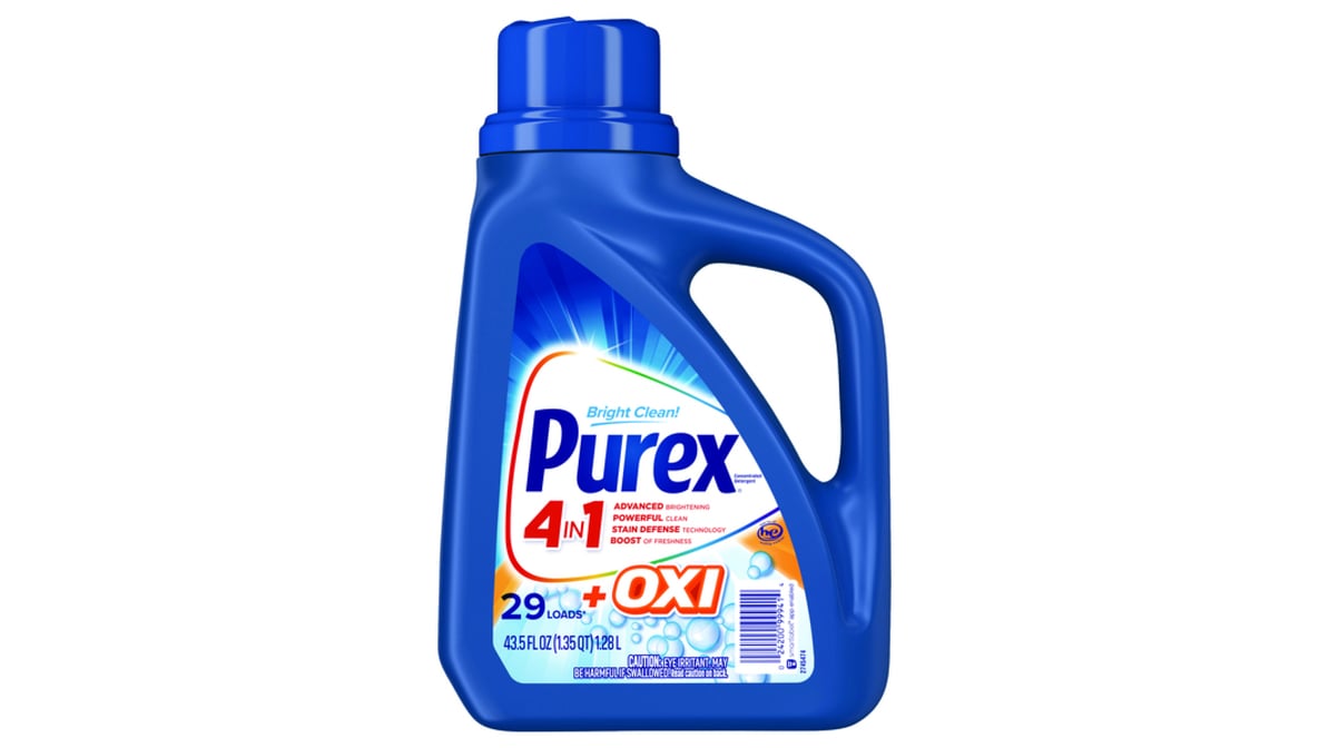 Purex Dirt Lift Action Plus Oxi Fresh Morning Burst Liquid Laundry Detergent (43.5 oz)