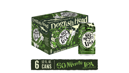 Dogfish Head 60 Minute IPA Cans (12 oz x 6 ct)