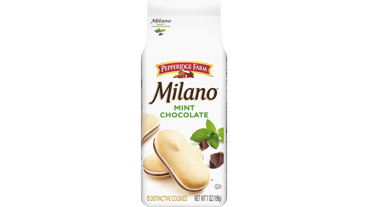Milano Cookies Mint Chocolate (7 oz)