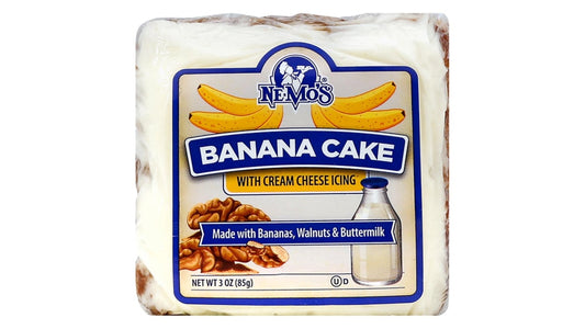 Ne-Mo's Banana Cake with Cream Cheese Icing (3 oz)